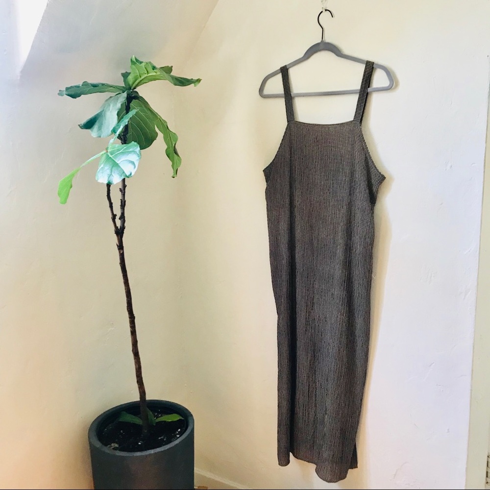 COMMON LOS ANGELES. Mini Check Gingham Jumper.